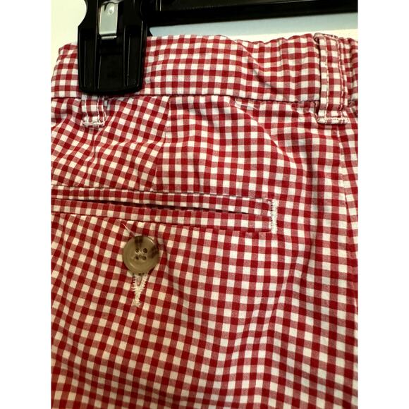 Kids Polo Ralph Lauren Red and White Checkered Shorts Size 6 - Picture 5 of 7